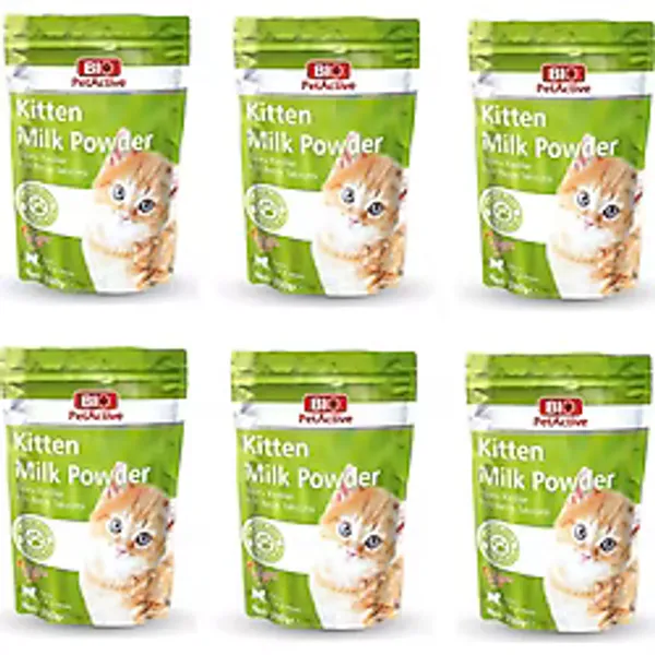 Bio Petactive Kitten Milk Powder Yavru Kedi Süt Tozu 200 Gr. X 6 Adet