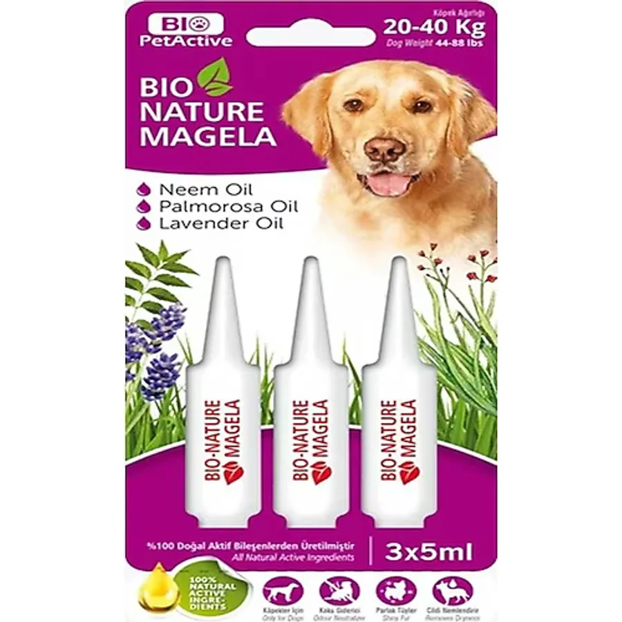Bio PetActive Köpek Tüy ve Deri Bakım Damlası 20-40 kg