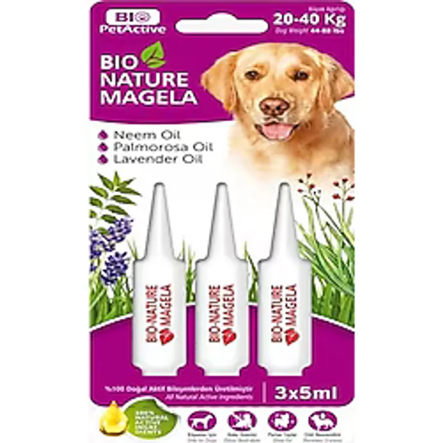 Bio PetActive Köpek Tüy ve Deri Bakım Damlası 20-40 kg