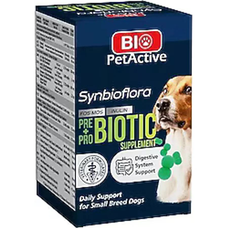 Bio PetActive Synbioflora Köpekler için 60 Tablet