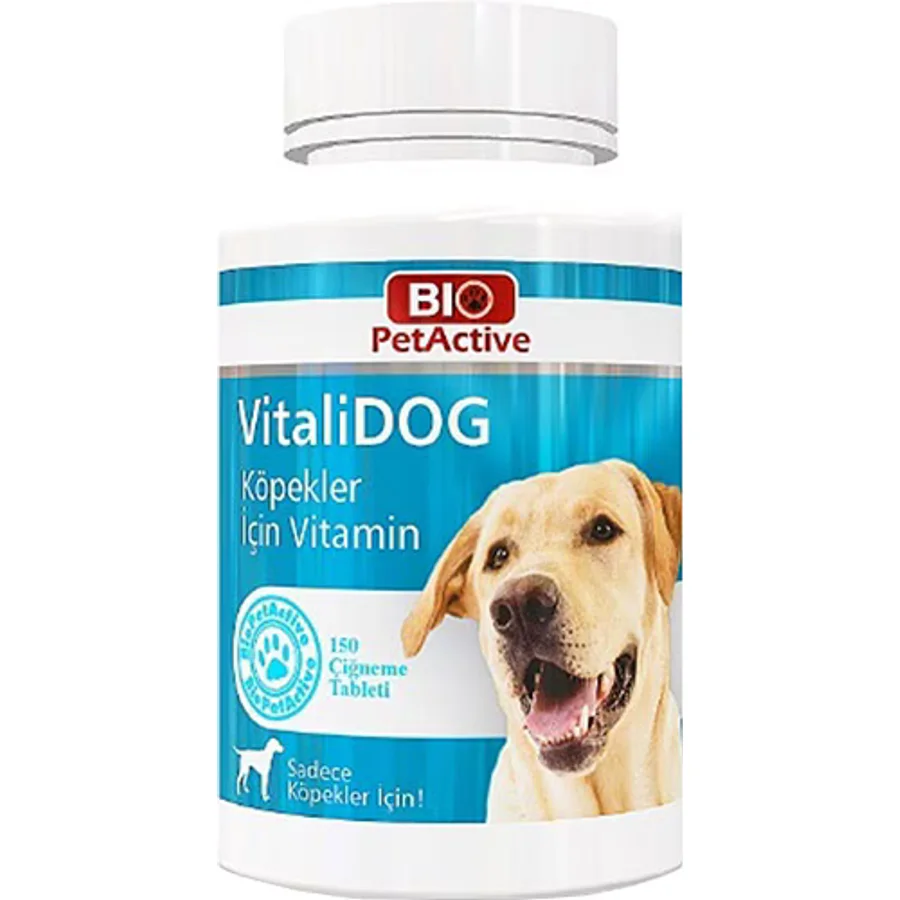 Bio PetActive Vitalidog 150 Tablet Köpekler için Multivitamin