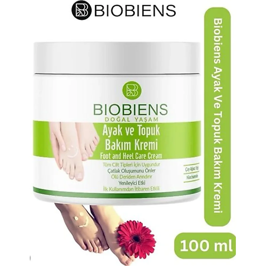Biobiens Ayak Ve Topuk Bakım Kremi 100 ml