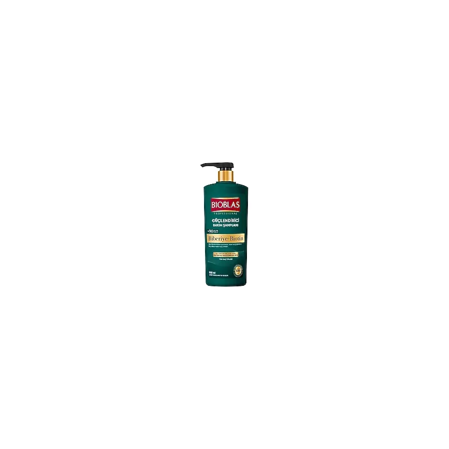 Bioblas Biberiye + Biotin Güçlendirici 900 ml Saç Dökülmesine Karşı Şampuan