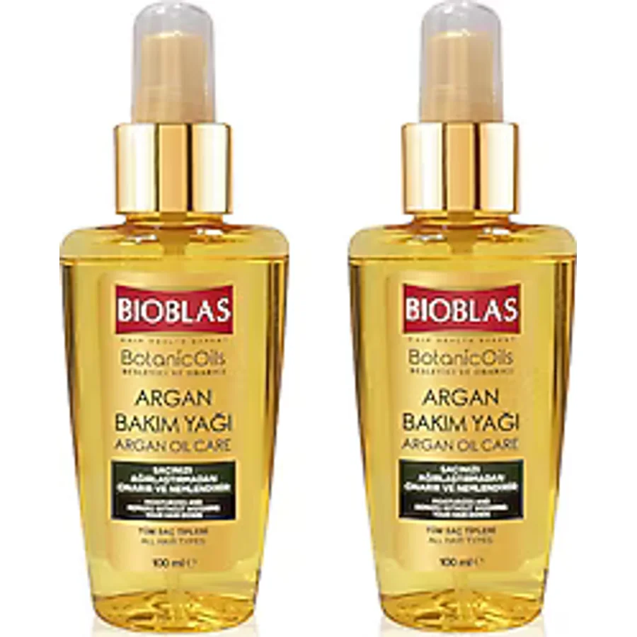 Bioblas Botanic Oils Argan 100 ml 2 Adet Saç Bakım Yağı
