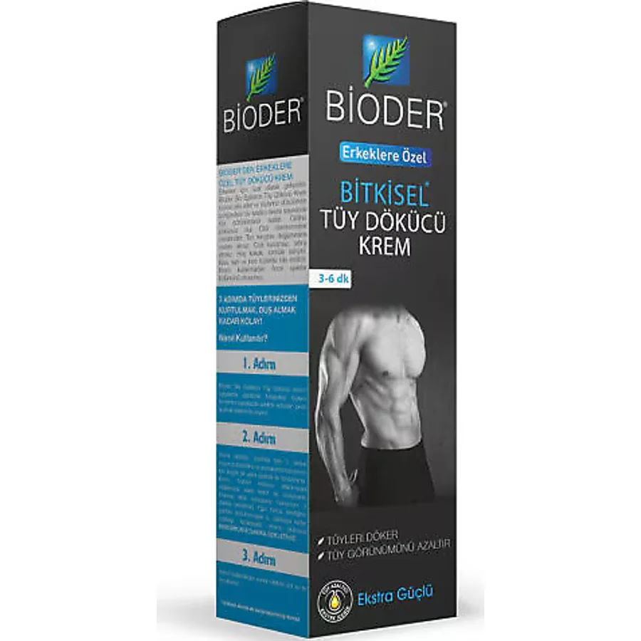 Bioder Bio-Epilation Erkekler İçin Tüy Dökücü Krem 100 ml