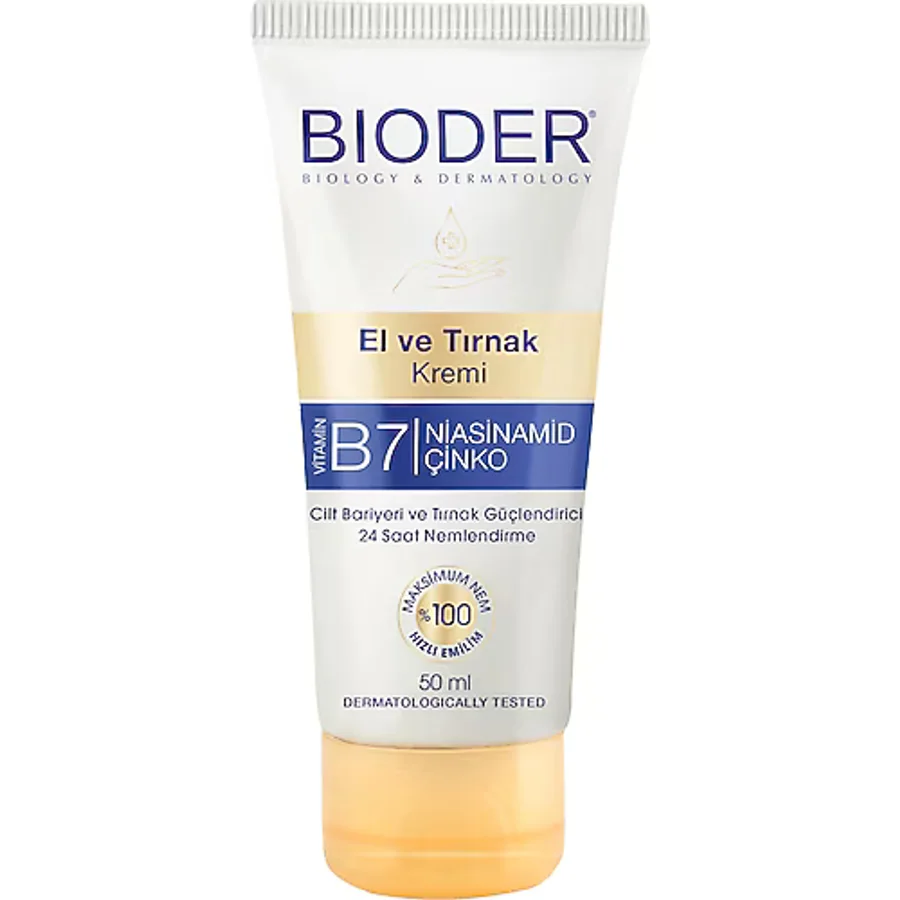 Bioder El ve Tırnak Kremi 50 ml