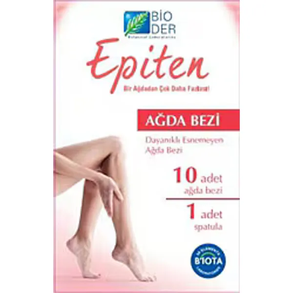 Bioder Epiten 10 Adet Ağda Bezi