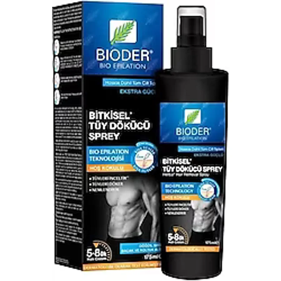 Bioder Erkek 175 ml Tüy Dökücü Sprey