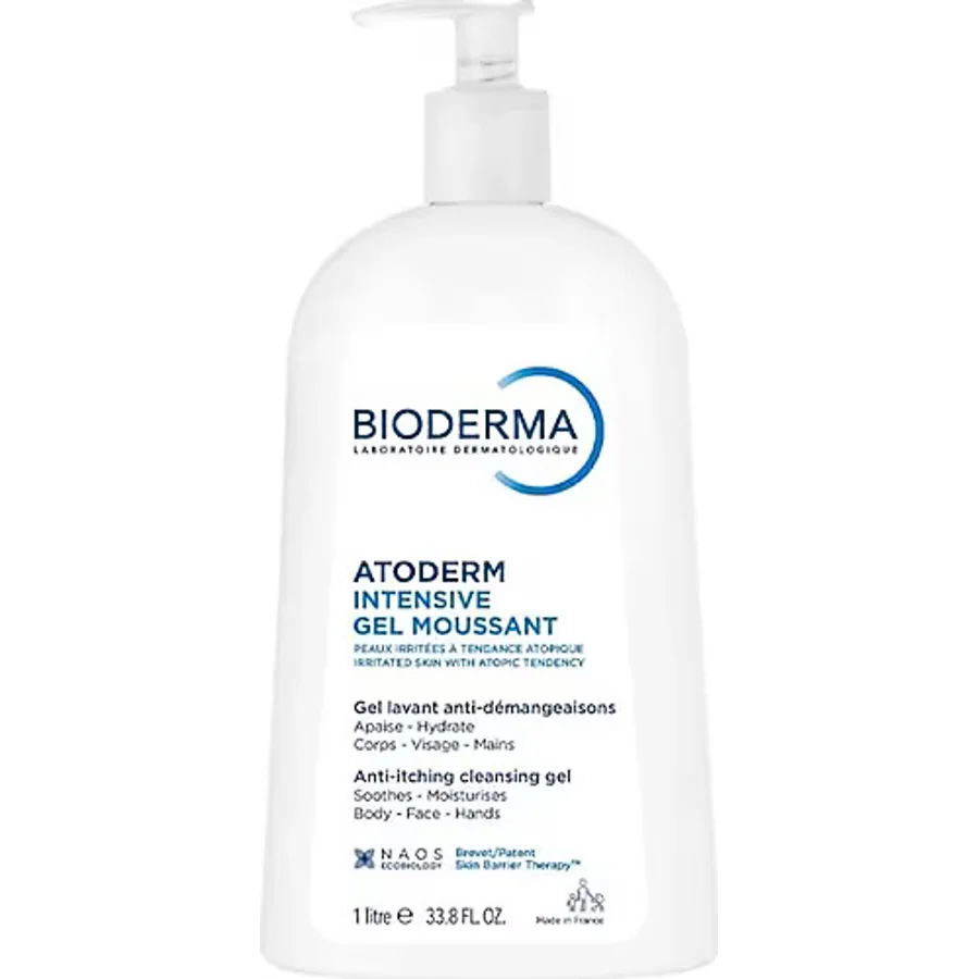Bioderma Atoderm Intensive Foaming Gel 1000 ml Yüz Temizleme Jeli