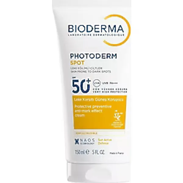Bioderma Photoderm Spot SPF50+ Leke Karşıtı Çok Yüksek Korumalı Yüz ve Vücut Güneş Kremi 1