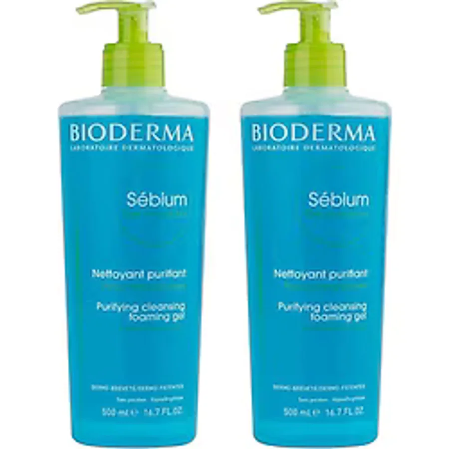 Bioderma Sebium Foaming Gel 500 ml 2 Adet Yüz Temizleme Jeli