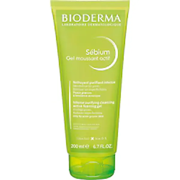 Bioderma Sebium Foaming Gel Active 200 ml Yüz Temizleme Jeli