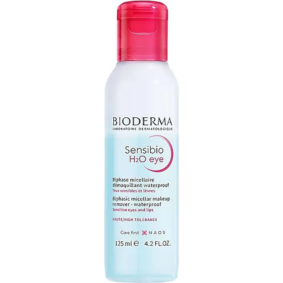Bioderma Sensibio H2O Çift Fazlı 125 ml Göz Makyaj Temizleme Suyu