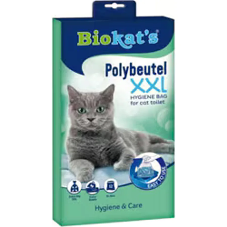 Biokat's XXL 12'li Kedi Kumu Hijyen Torbası