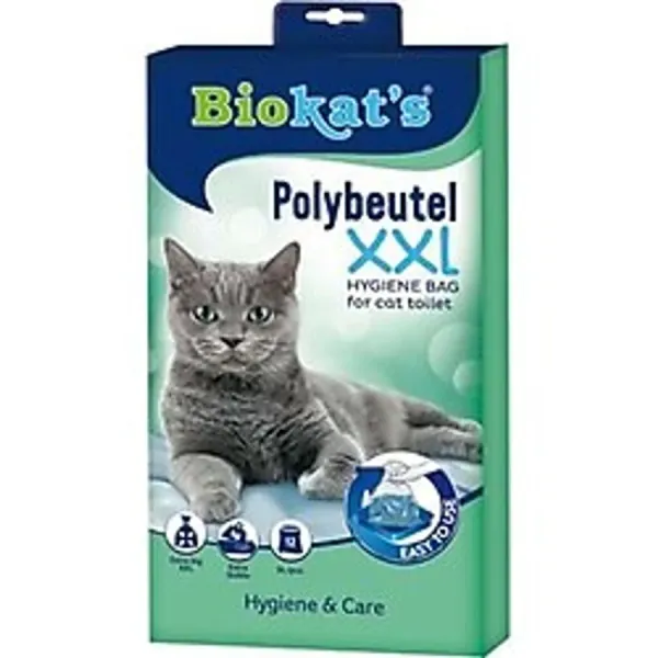 Biokats Kedi Kumu Torbası XXL 55x43x12 Cm 10 lu Paket