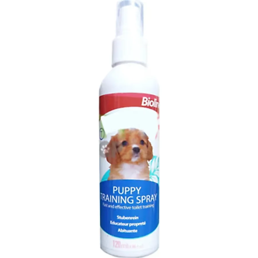Bioline 120 ml Köpek için Tuvalet Eğitim Spreyi
