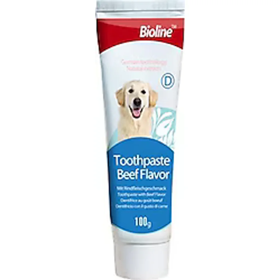 Bioline Biftekli 100 gr Köpek Diş Macunu