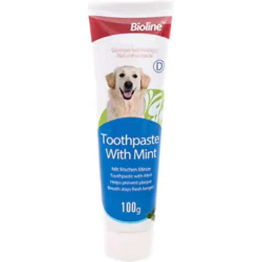 Bioline Nane Aromalı 100 gr Köpek Diş Macunu