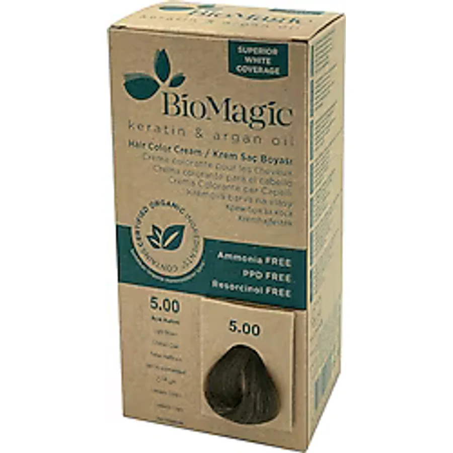 BioMagic 5.00 Açık Kahve Saç Boyası