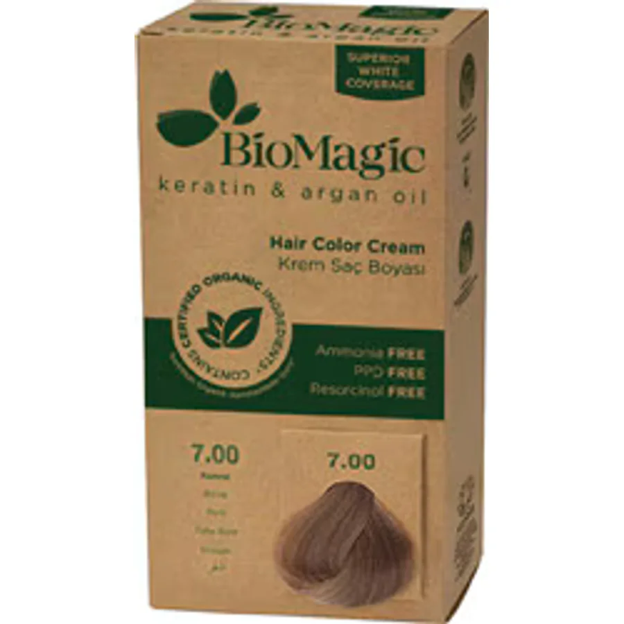 BioMagic 7.00 Kumral Saç Boyası