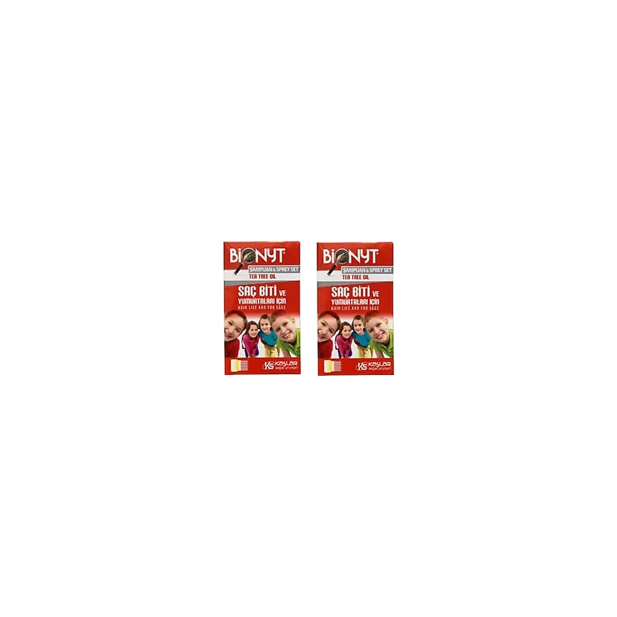 Bionyt Saç Biti ve Yumurtaları İçin (Çay Ağacı Yağlı) Bit Şampuanı & Sprey Set (2 Adet)