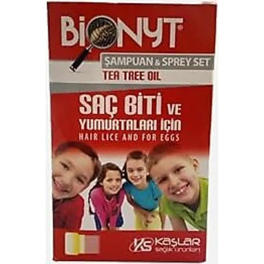 Bionyt saç Spreyi 100 Ml + Tea Tree Oil Bionyt Bit Spreyi 150 Ml Kofre