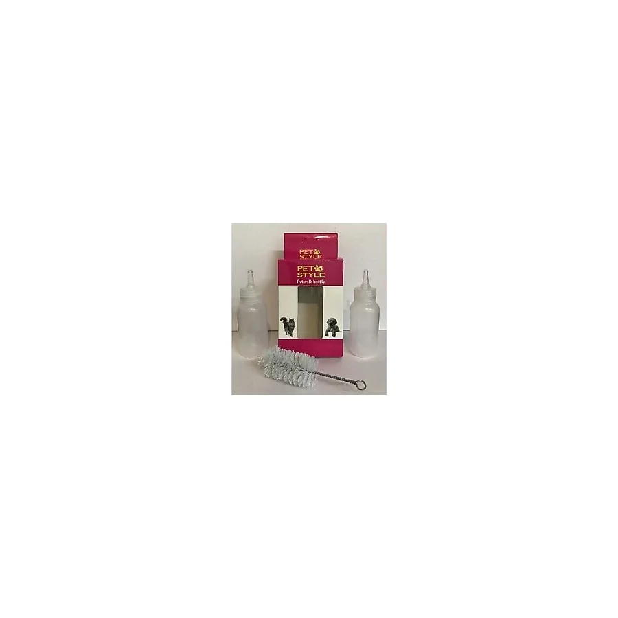 Biopet Pet Style Kedi Köpek Biberonu Ikili 50 ml x 2 Fırçalı