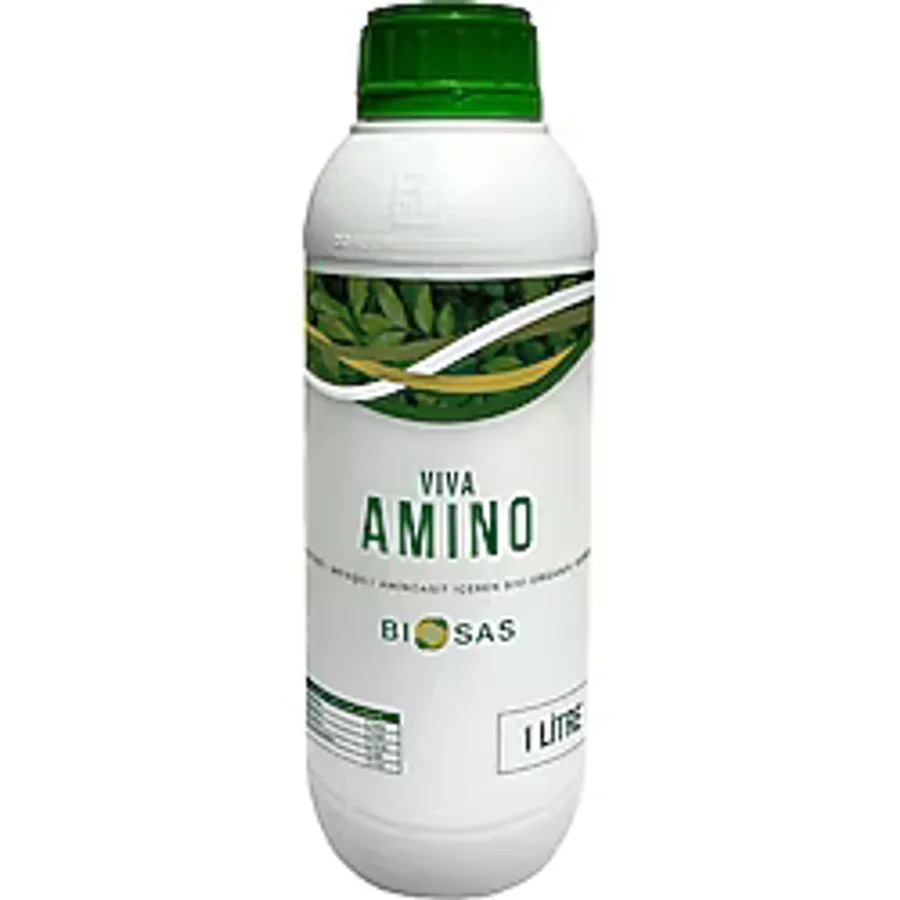 Biosas Viva Amino 1 Lt Bitkisel Menşeli Aminoasit İçeren Sıvı Organik Gübre