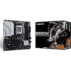 Biostar B650M X3D Pro+ AMD AM5 DDR5 Micro ATX Anakart