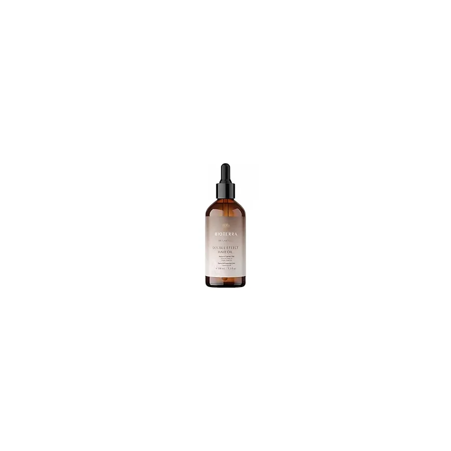 Bioterra Double Effect Saç Bakım Yağı 100ml - Saç Uzatıcı & Yeni Saç Oluşumunu Destekleyen Bitkisel Formül, Dökülme Karşıtı, Parabensiz & Silikonsuz Yoğun Bakım