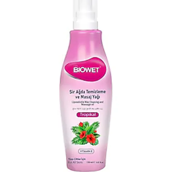 Bıowet Sir Ağda Temizleme Ve Masaj Yağı Tropikal Sprey 150 Ml
