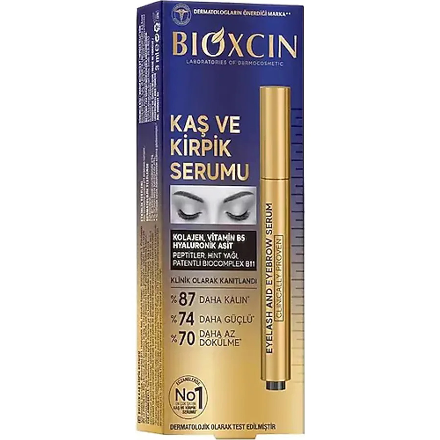 Bioxcin 3 ml Kaş ve Kirpik Serumu