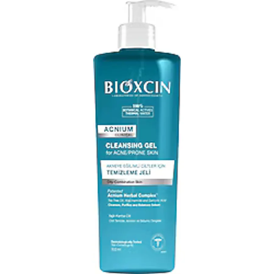 Bioxcin Acnium Sebum Dengeleyici 500 ml Yüz Temizleme Jeli