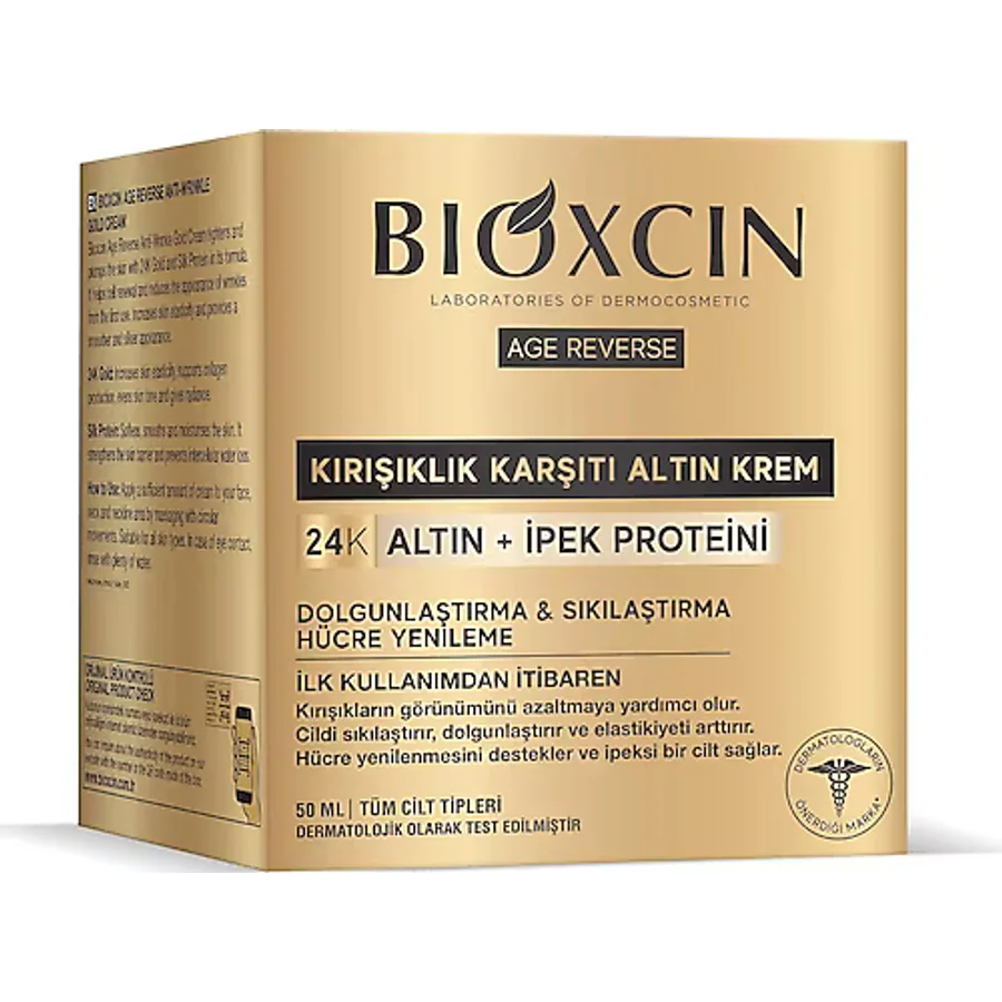 Bioxcin Age Reverse Kırışıklık Karşıtı Altın Krem 50 ml