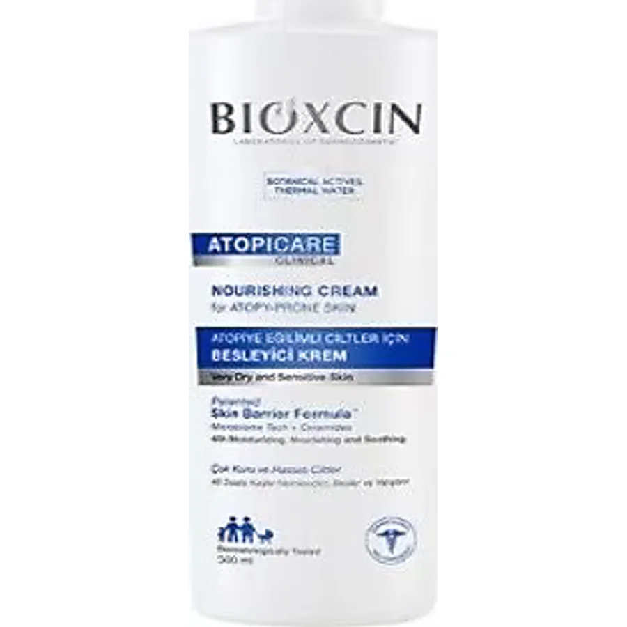 Bioxcin Atopicare Atopiye Eğilimli Ciltler için Besleyici Krem 500 ml