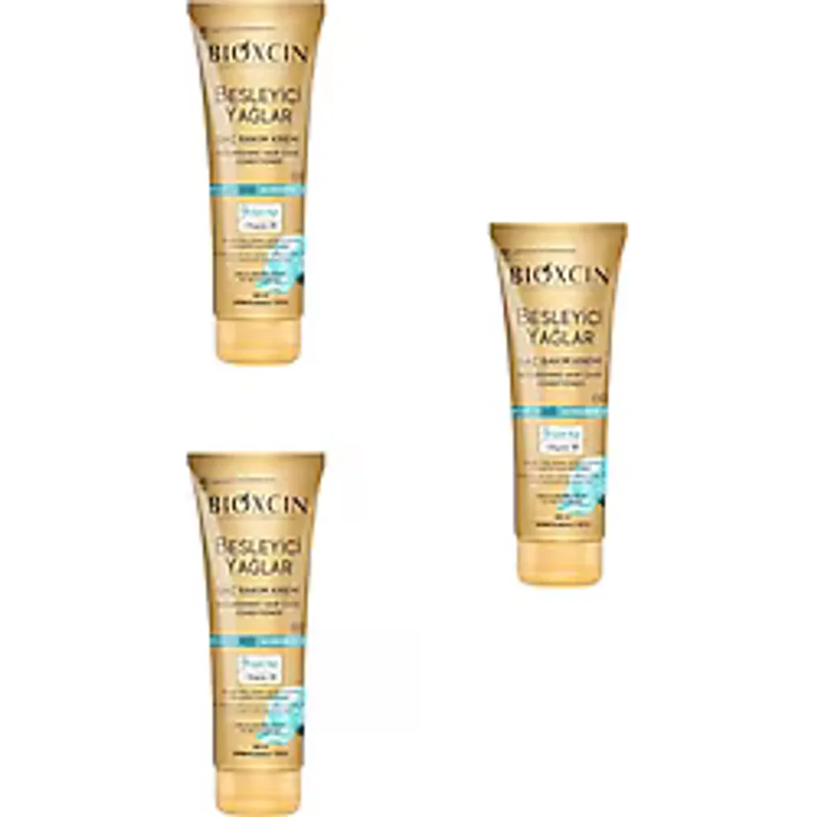 Bioxcin Besleyici Yağlar 250 ml 3 Adet Saç Kremi