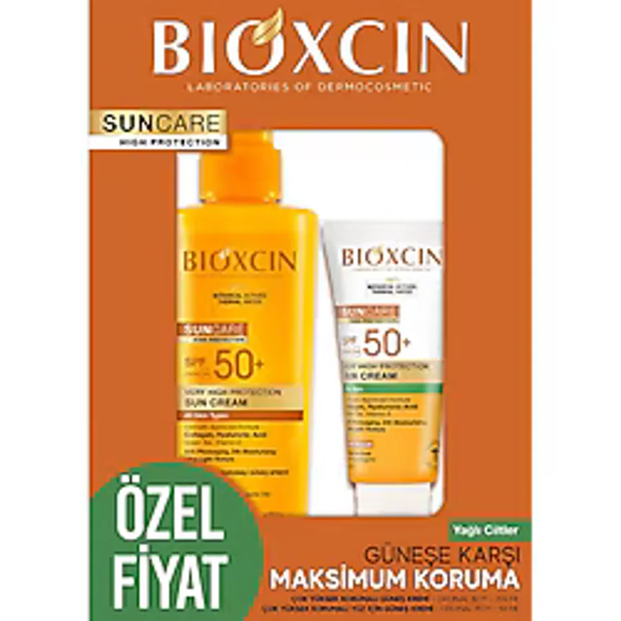 Bioxcin Güneşe Karşı Maksimum Koruma Seti - Yağlı Ciltler