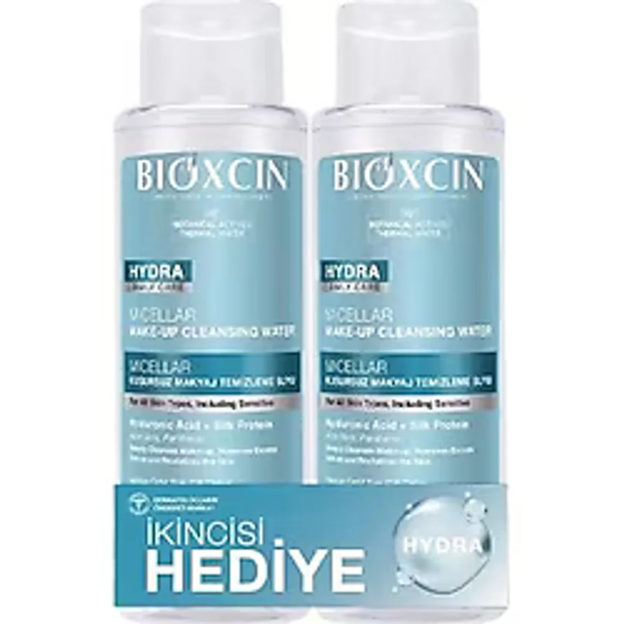 Bioxcin Hydra Micellar Kusursuz 500 ml 2 Adet Makyaj Temizleme Suyu