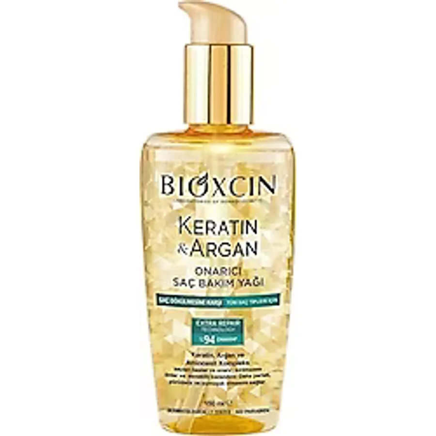 Bioxcin Keratin & Argan Onarıcı 150 ml Saç Bakım Yağı
