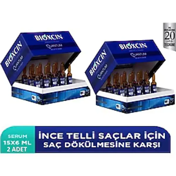Bioxcin Quantum Bio-Activ 15x6 ml 2 Adet Saç Serumu