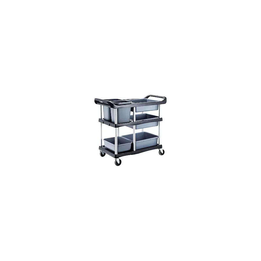 Biradlı BRD-51 Boş Toplama Servis Arabası, 104x46x91 cm