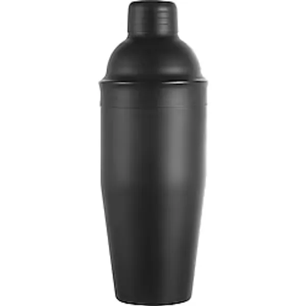 Biradlı BRD-700 Paslanmaz Çelik Kokteyl Shaker, 700 ml, Siyah