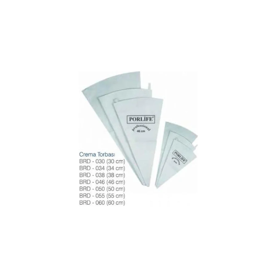 Biradlı Krema Torbası 34 Cm