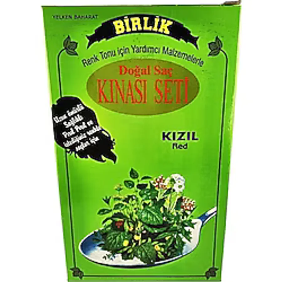 Birlik Kına Seti Kızıl