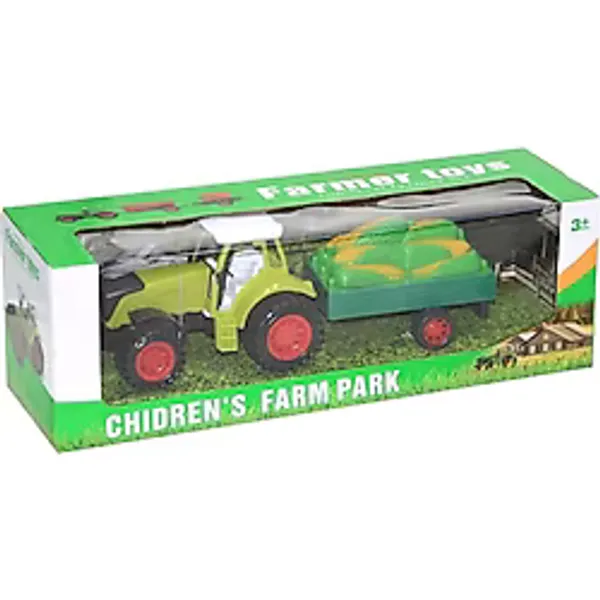 Birlik Oyuncak Çiftlik Traktör Farmer Toys 0488-273 - Yeşil