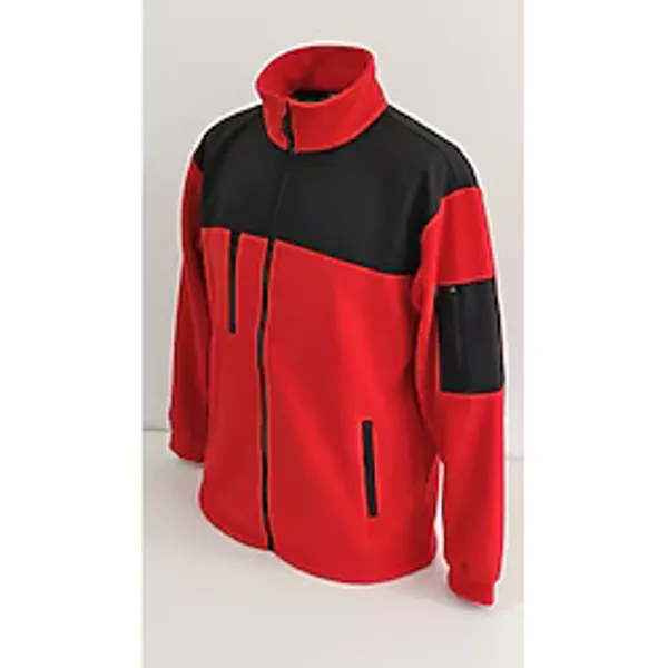 Birmont Polar Mont Softshell Robalı - Su Itici, Rüzgar Geçirmez, 4 Mevsim Kullanıma Uygun, Iş Kıyafetleri ve Günlük Dayanıklı, Kurumsal Logo Baskısına Uygun,unisex Iş Montu - Kırmızı - Siyah