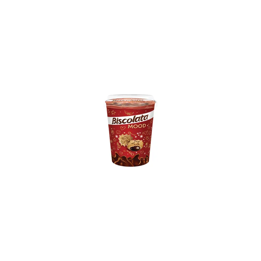 Biscolata Mood Sütlü Çikolatalı Krema Dolgulu Bisküvi 125 gr