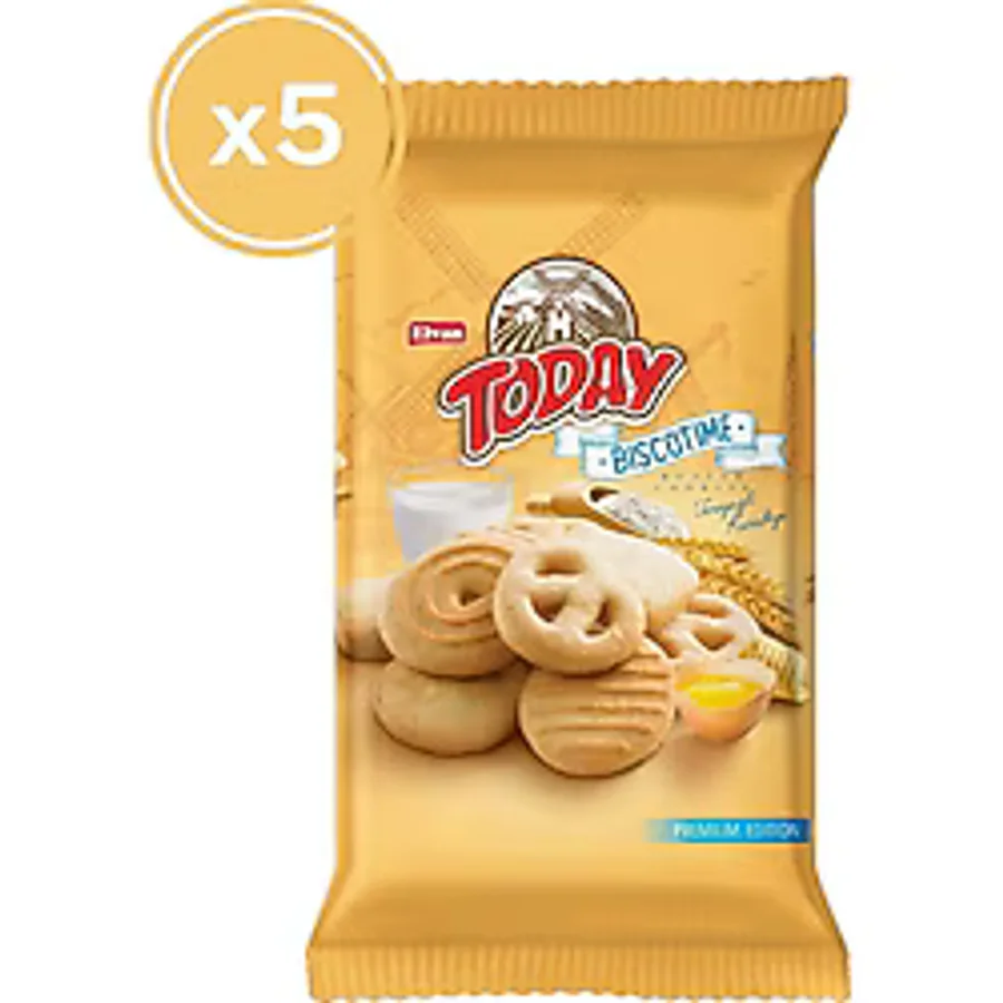 Biscotime Tereyağlı Kurabiye 250 Gr. (5 Adet)