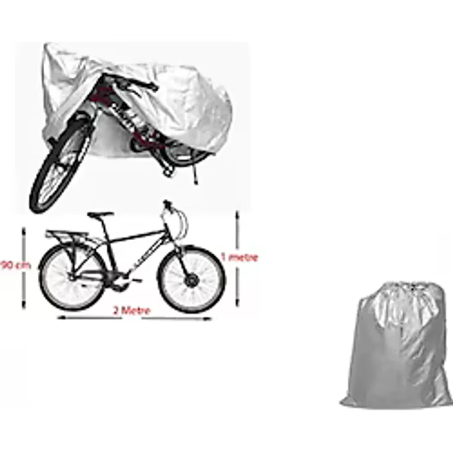 Bisiklet Brandası Premium Miflonlu 200 x 120 CM Gri