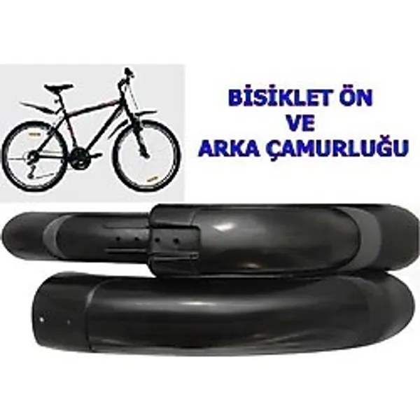 Bisiklet Camurlugu 1 Adet - Siyah